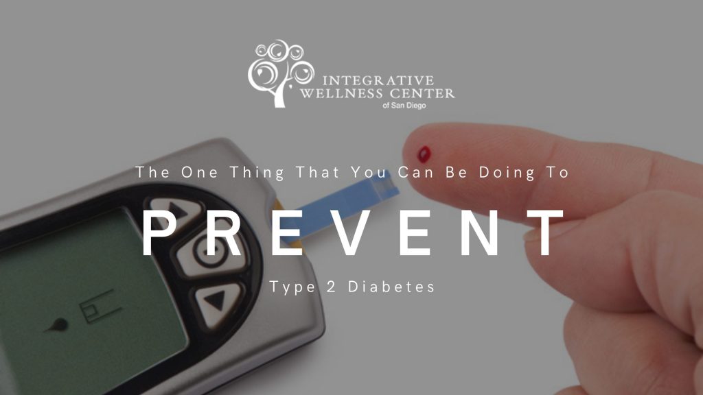 You have the ability to prevent and reverse diabetes