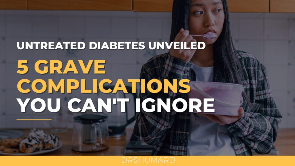 Detailed Untreated Diabetes Complications View for Your Screen Detailed Untreated Diabetes Complications View for Your Screen